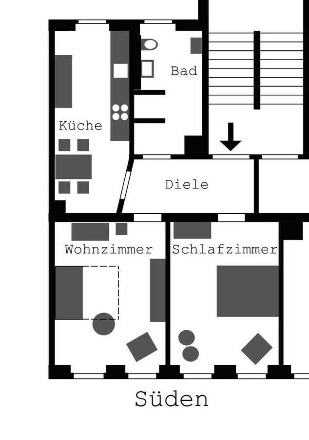 Schoener Wohnen Im Denkmal - Grosszuegig Geschnitten, Kostenfreies Wlan 莱比锡 外观 照片